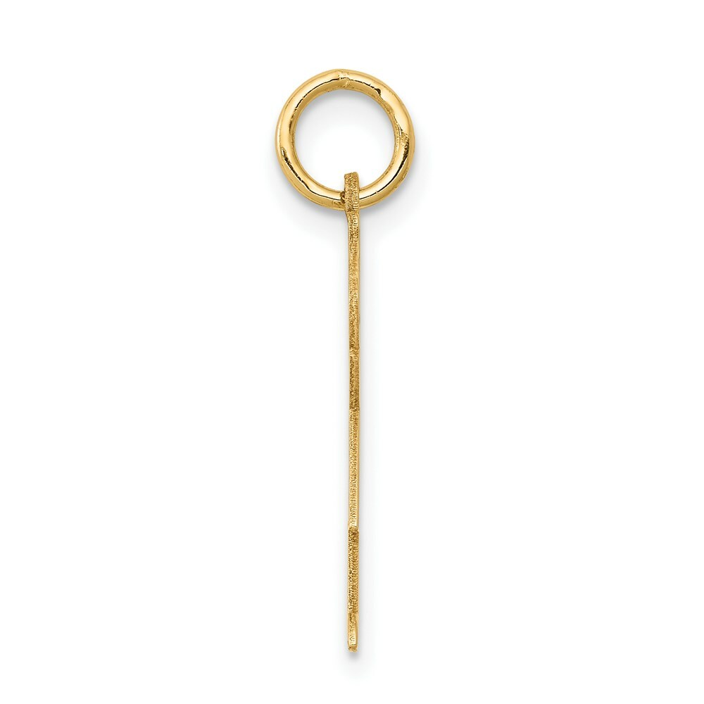 14K Yellow Gold Kid Charm Pendant