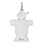Load image into Gallery viewer, Sterling Silver Hugs Kid Charm Pendant
