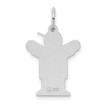 Load image into Gallery viewer, Sterling Silver Kid Charm Pendant Boy with Heart
