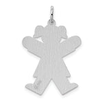 Load image into Gallery viewer, Sterling Silver Kid Charm Pendant
