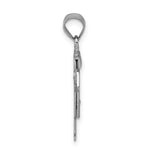 Load image into Gallery viewer, 14K White Gold 0.15-Carat Diamond Boy The Kids Pendant
