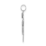 Load image into Gallery viewer, 14K White Gold 0.03-Carat 2 Diamond By with Cap The Kids Pendant
