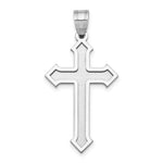 Load image into Gallery viewer, 14K White Gold Passion Cross Pendant
