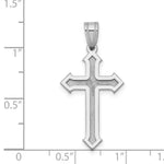 Load image into Gallery viewer, 14K White Gold Passion Cross Pendant
