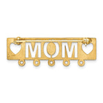 Load image into Gallery viewer, 14K Yellow Gold Polished Mom Pin
