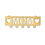 Load image into Gallery viewer, 14K Yellow Gold Polished Mom Pin
