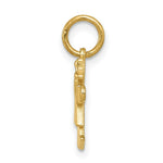 Load image into Gallery viewer, 14K Yellow Gold Mini Girl Charm Pendant
