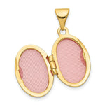 Load image into Gallery viewer, 14K Yellow Gold Oval Locket 20x13mm
