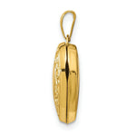Load image into Gallery viewer, 14K Yellow Gold Scroll Heart Locket 21x15mm
