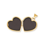 Load image into Gallery viewer, 14K Yellow Gold Scroll Heart Locket 21x15mm
