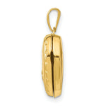 Load image into Gallery viewer, 14K Yellow Gold Domed Heart Locket 21x16mm

