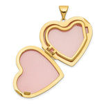 Load image into Gallery viewer, 14K Yellow Gold Diamond Family Heart Locket 28x22mm
