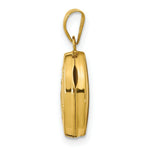 Load image into Gallery viewer, 14K Yellow Gold Diamond Locket 20x13mm
