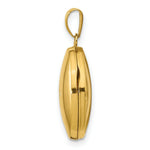 Load image into Gallery viewer, 14K Yellow Gold Oval Diamond Locket 25x17mm

