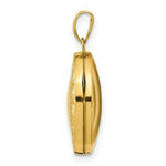 Load image into Gallery viewer, 14K Yellow Gold Scroll Oval Locket 24x17mm
