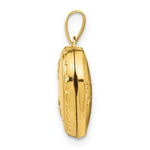 Load image into Gallery viewer, 14K Yellow Gold Reversible Heart Locket 21x16mm
