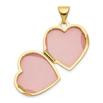 Load image into Gallery viewer, 14K Yellow Gold Reversible Heart Locket 21x16mm
