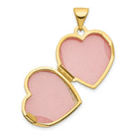 Load image into Gallery viewer, 14K Yellow Gold Heart Locket 20x15mm
