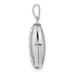 Load image into Gallery viewer, 14K White Gold Locket 24x17mm
