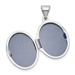Load image into Gallery viewer, 14K White Gold Polished Locket 25x17mm
