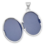 Load image into Gallery viewer, 14K White Gold Oval Locket 30x21mm
