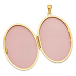 Load image into Gallery viewer, 14K Yellow Gold Oval Heavy Weight Locket 48x38mm

