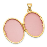 Load image into Gallery viewer, 14K Yellow Gold Oval Locket 30x21mm
