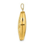 Load image into Gallery viewer, 14K Yellow Gold Scroll Oval Locket 34x26mm

