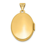 Load image into Gallery viewer, 14K Yellow Gold Yellow Gold Oval Locket 30x21mm
