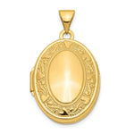 Load image into Gallery viewer, 14K Yellow Gold Yellow Gold Oval Locket 30x21mm
