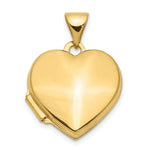 Load image into Gallery viewer, 14K Yellow Gold Plain Heart Locket 20x15mm
