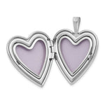 Load image into Gallery viewer, 14K Yellow Gold 20mm White Gold Diamond Set Cross Heart Locket
