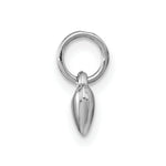 Load image into Gallery viewer, 14K Two-tone Gold 12mm Heart with Diamond Locket and Heart Charm 12x12mm
