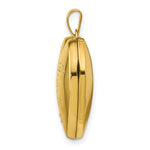 Load image into Gallery viewer, 14K Yellow Gold 21mm Heart with Diamond Locket (Heart Charm Inside Locket) 21x22mm
