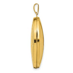 Load image into Gallery viewer, 14K Yellow Gold 31mm Oval Scroll Locket 31x25mm
