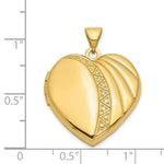 Load image into Gallery viewer, 14K Yellow Gold 21mm Heart Locket 21x21mm
