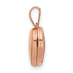 Load image into Gallery viewer, 14K Rose Gold 10mm Plain Heart Locket
