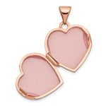 Load image into Gallery viewer, 14K Rose Gold 15mm Plain Heart Locket
