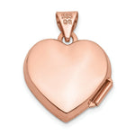 Load image into Gallery viewer, 14K Rose Gold Polished 15mm Heart with Diamond Locket
