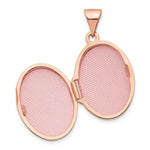 Load image into Gallery viewer, 14K Rose Gold 17mm Diamond Locket
