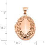 Load image into Gallery viewer, 14K Rose Gold 21mm Oval Locket
