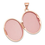 Load image into Gallery viewer, 14K Rose Gold Polished 21mm Oval Locket
