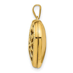 Load image into Gallery viewer, 14K Yellow Gold 18mm Heart w/Tree Locket
