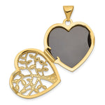 Load image into Gallery viewer, 14K Yellow Gold 18mm Heart w/Tree Locket
