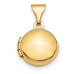 Load image into Gallery viewer, 14K Yellow Gold Polished Domed 10mm Round Locket

