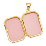 Load image into Gallery viewer, 14K Yellow Gold Rectangle Locket 30x16mm
