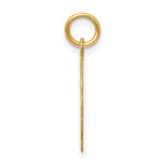 Load image into Gallery viewer, 14K Yellow Gold .035 Gauge Engravable Scalloped Disc Charm
