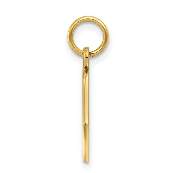 14K Yellow Gold Medical Jewelry Pendant
