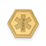 Load image into Gallery viewer, 14K Yellow Gold Non-enameled Attachable Medical Emblem Charm
