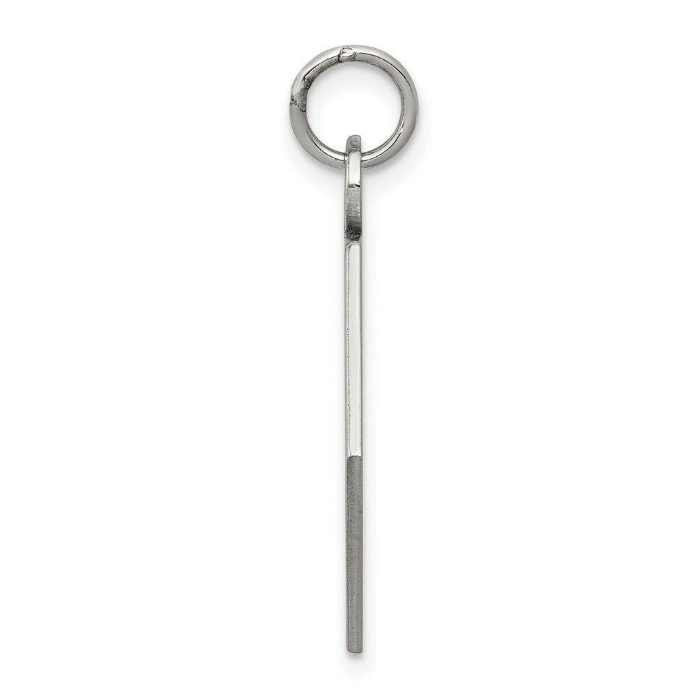14K White Gold Medical Alert Jewelry Pendant